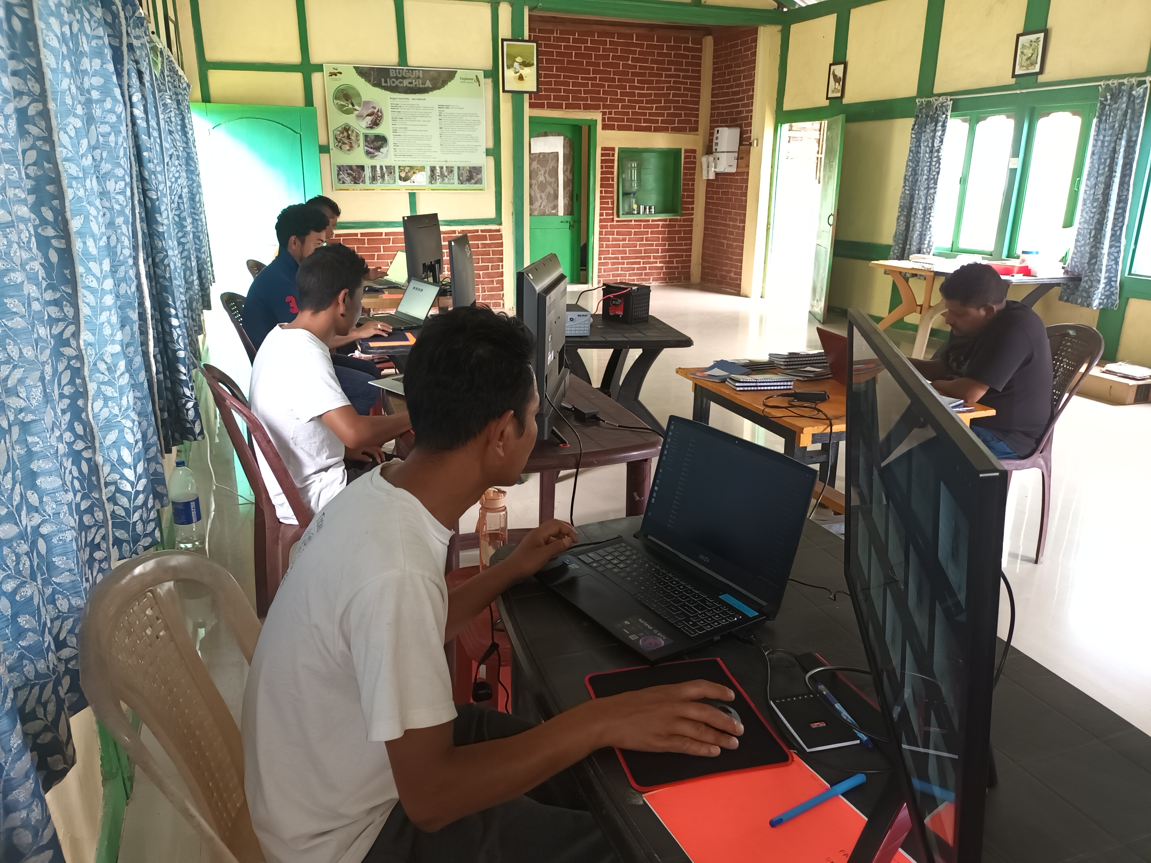 Bugun community collaborators and field research around Eaglenest Wildlife Sanctuary